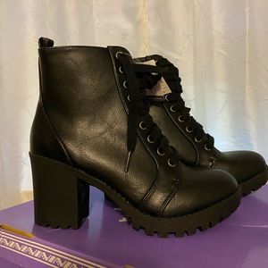 Black booties